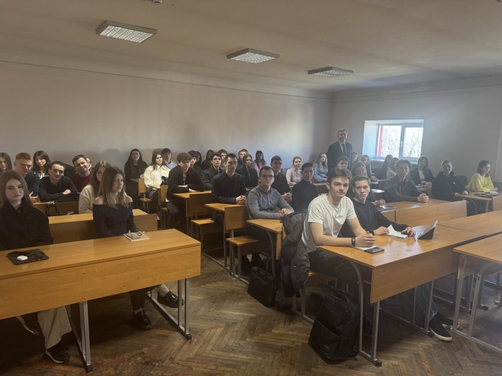 Відкрита лекція Дмитра Роговенка Відкрита лекція Дмитра Роговенка