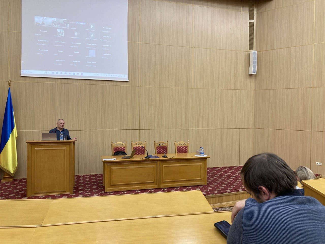 В Інституті права відбулася зустріч із кандидатом на посаду ректора Олександром Корченком